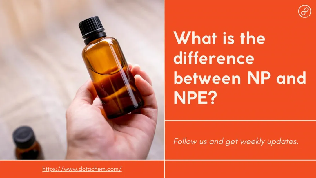 ¿Cuál es la diferencia entre nonilfenol (NP) y etoxilatos de nonilfenol (NPE)?