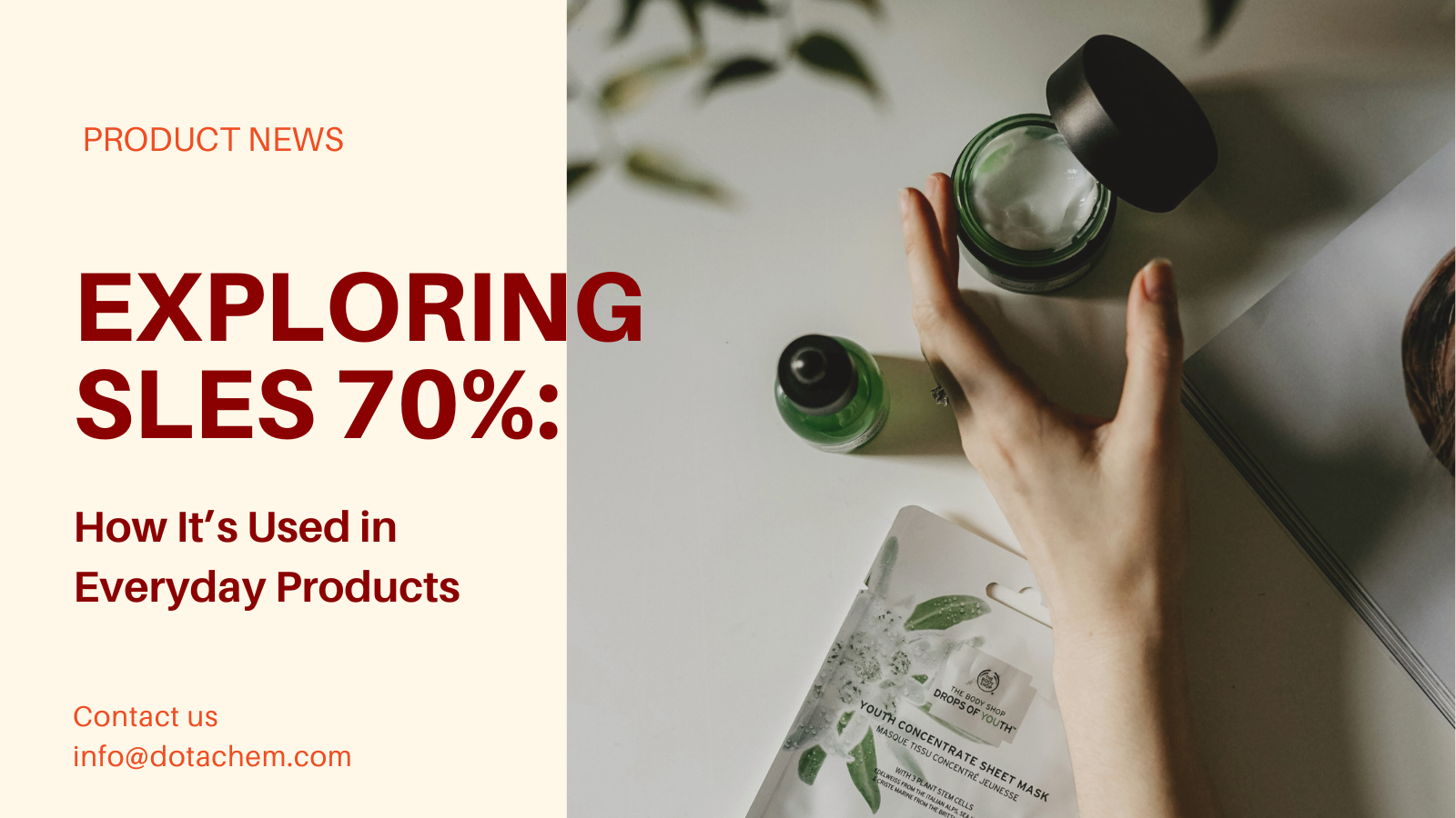 Explorando SLES 70%: qué es y cómo se usa en los productos cotidianos