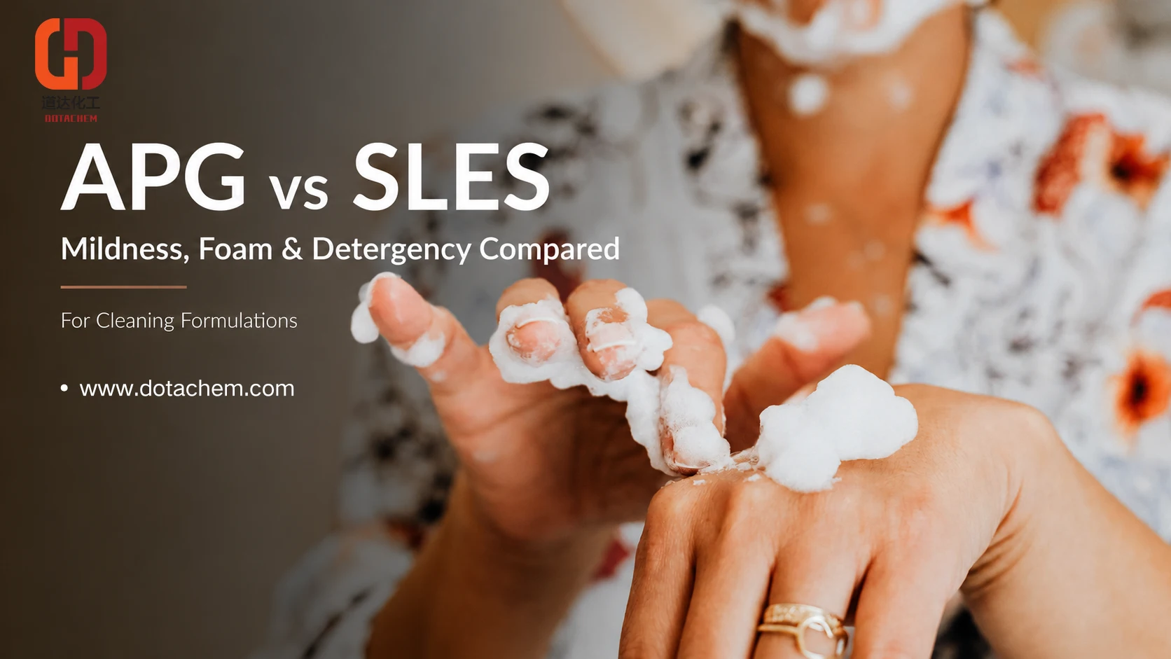 APG vs SLES en formulaciones de limpieza: comparación de suavidad, espuma y detergencia