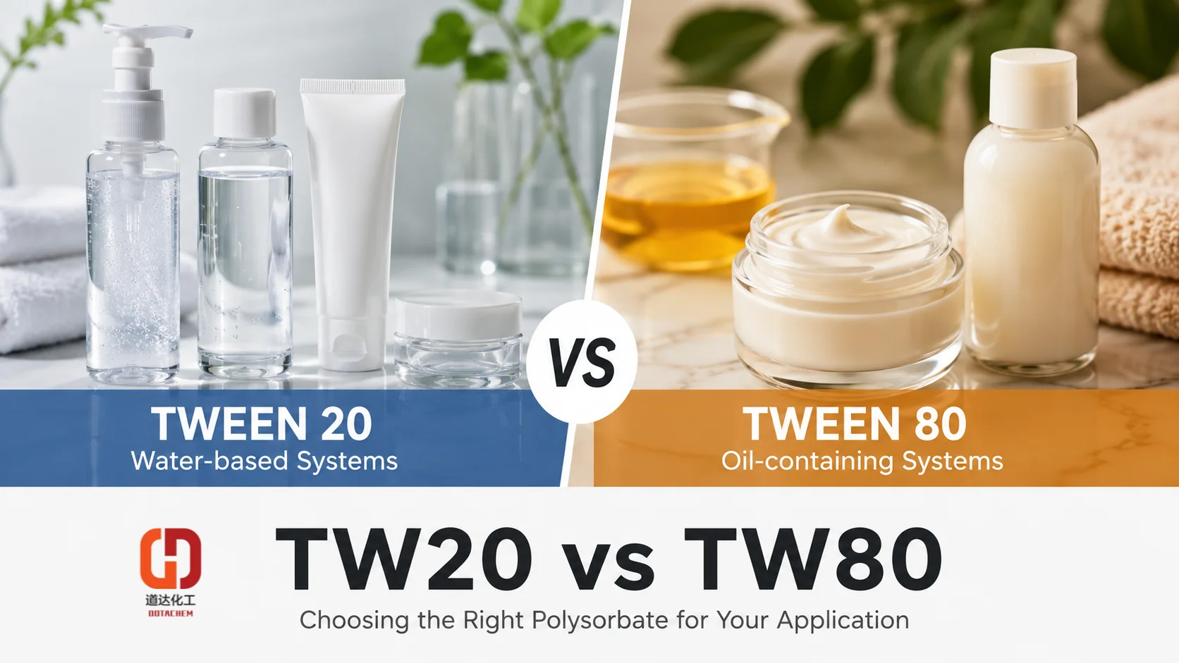 Tween 80 vs Tween 20: diferencias clave y cómo elegir su aplicación