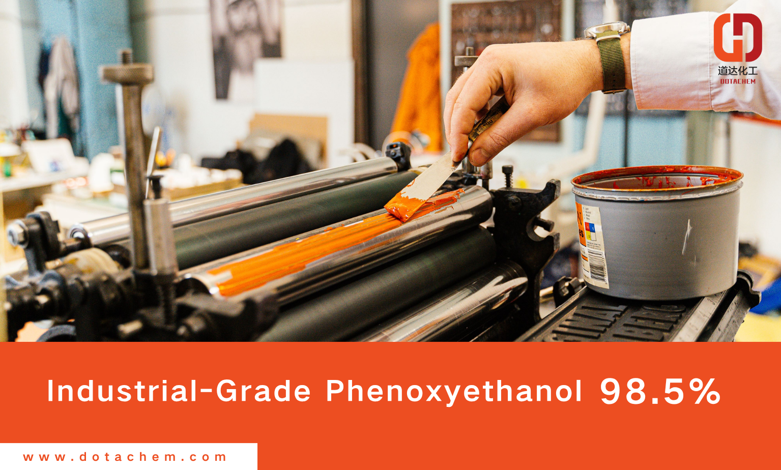 Dotachem Fenoxietanol de grado industrial al 98,5%: propiedades y aplicaciones
